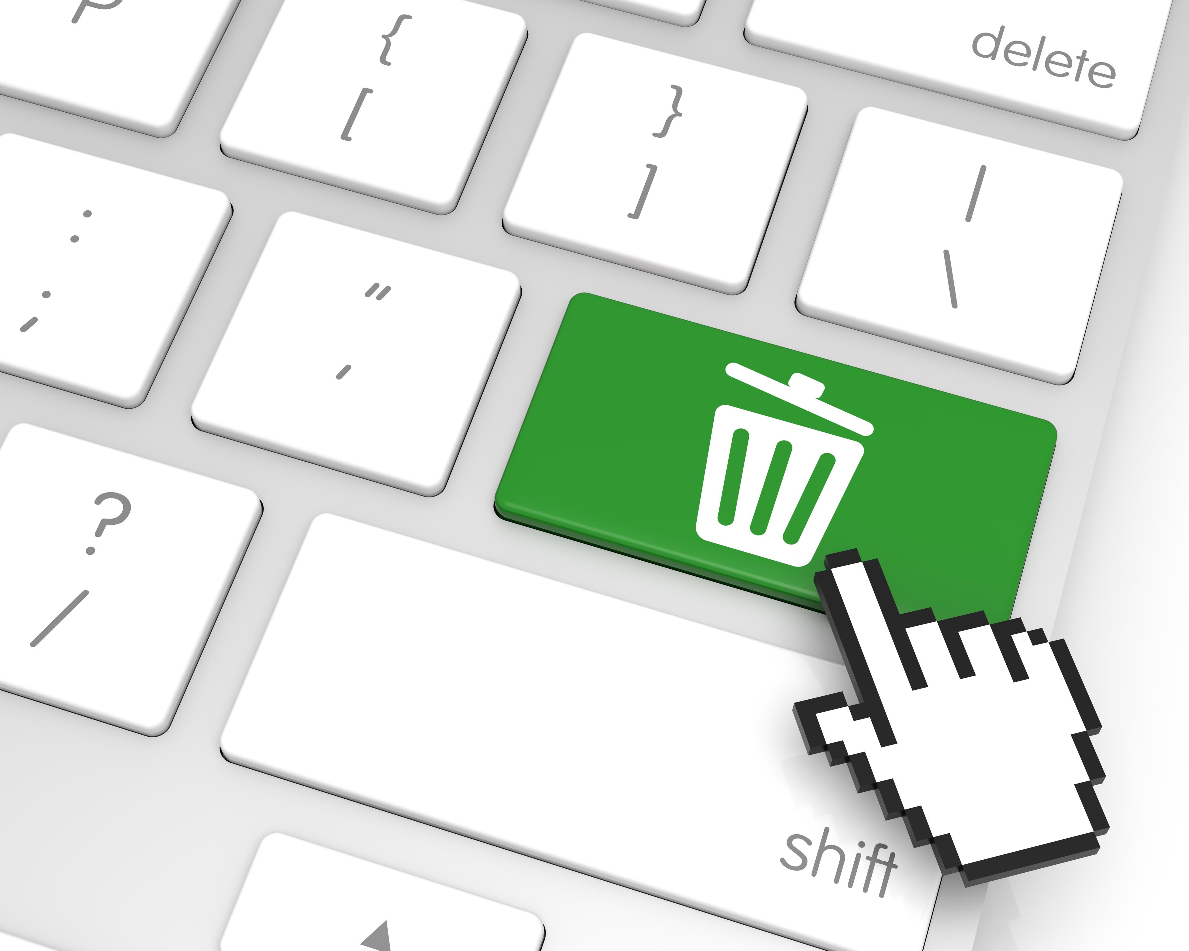 How to delete all prefilled data on Notion templates